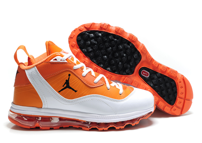 Jordan Melo M8+Max 09 Orange White Shoes