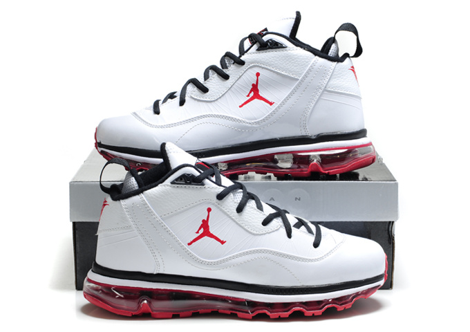 Jordan Melo M8+Max 09 White Red Shoes