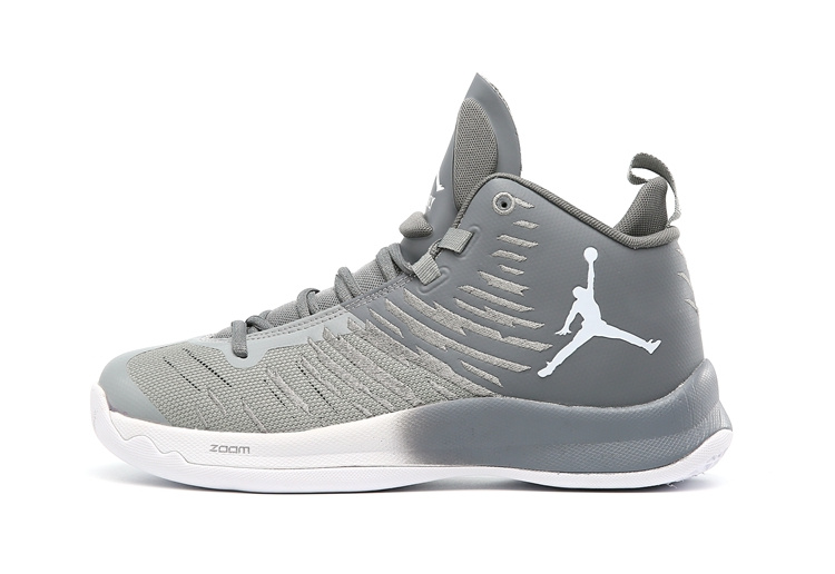 2016 Jordan Super Fly X Wolf Grey Shoes