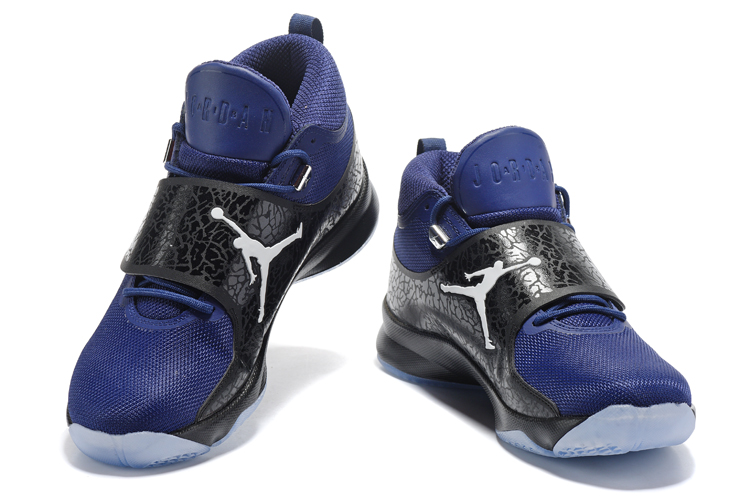 2017 Jordan Super.Fly 5 Royal Blue Black Shoes