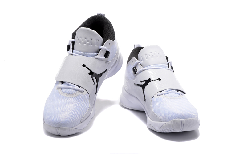 2017 Jordan Super.Fly 5 White Black Shoes - Click Image to Close