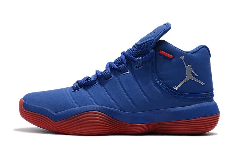 2017 Jordan Super.Fly 6 Blue Red Shoes