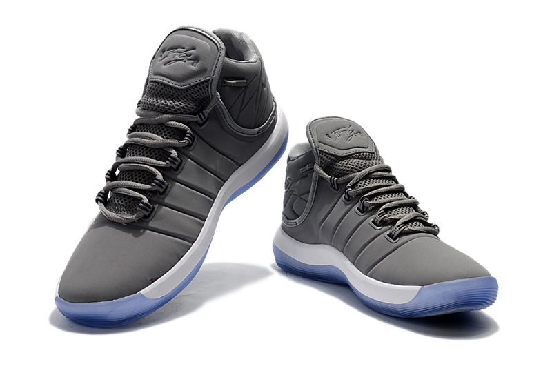 2017 Jordan Super.Fly 6 Grey White Blue Shoes