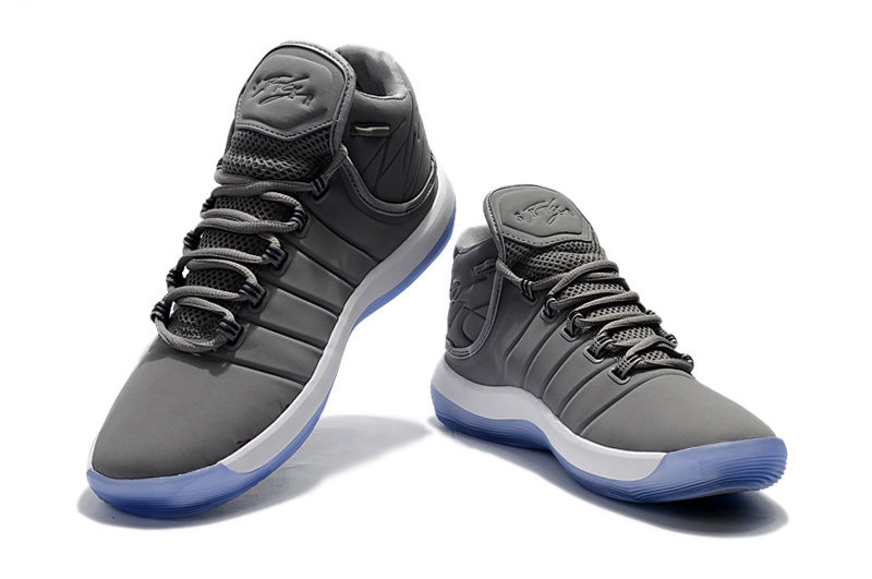 2017 Jordan Super.Fly 6 Grey White Blue Shoes - Click Image to Close