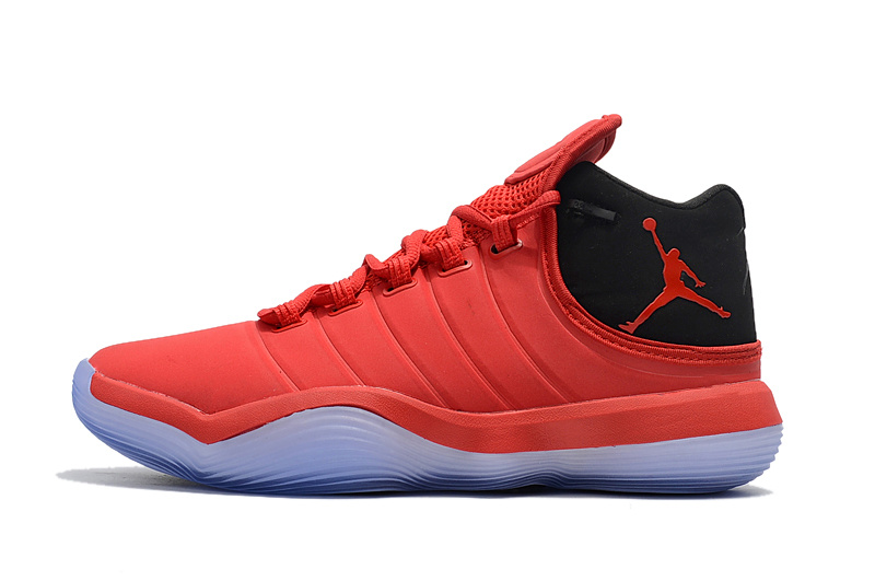 2017 Jordan Super.Fly 6 Red Black Shoes - Click Image to Close