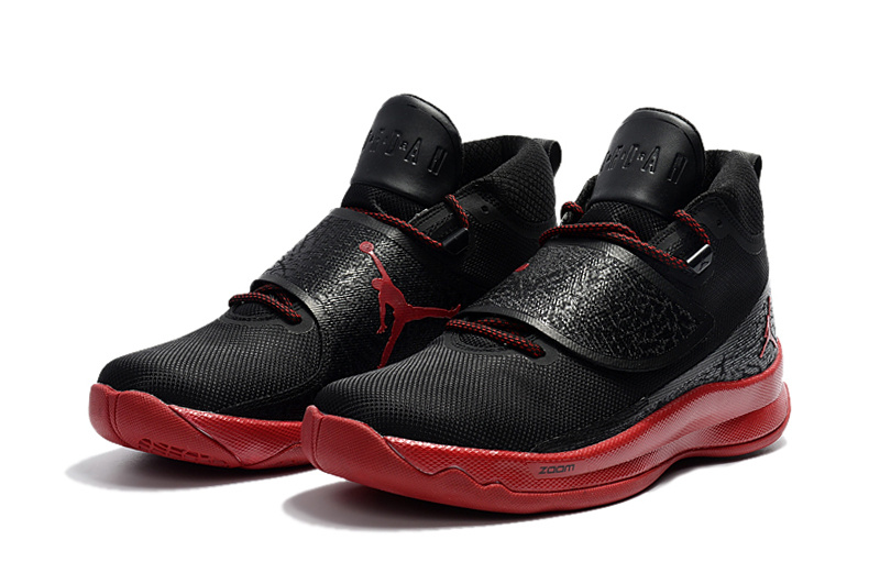 2017 Air Jordan SuperFly V Black Red Shoes