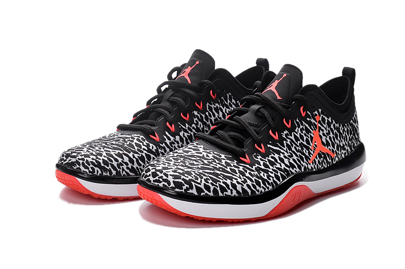 2016 Air Jordan Trainer 1 Low White Black Red Shoes - Click Image to Close