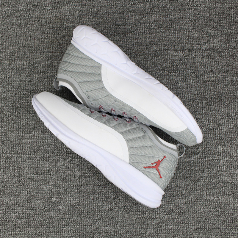 2017 Air Jordan Trainer Prime White Grey Red Shoes - Click Image to Close