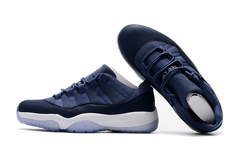 Jordans 11 Low Dark Blue Shoes