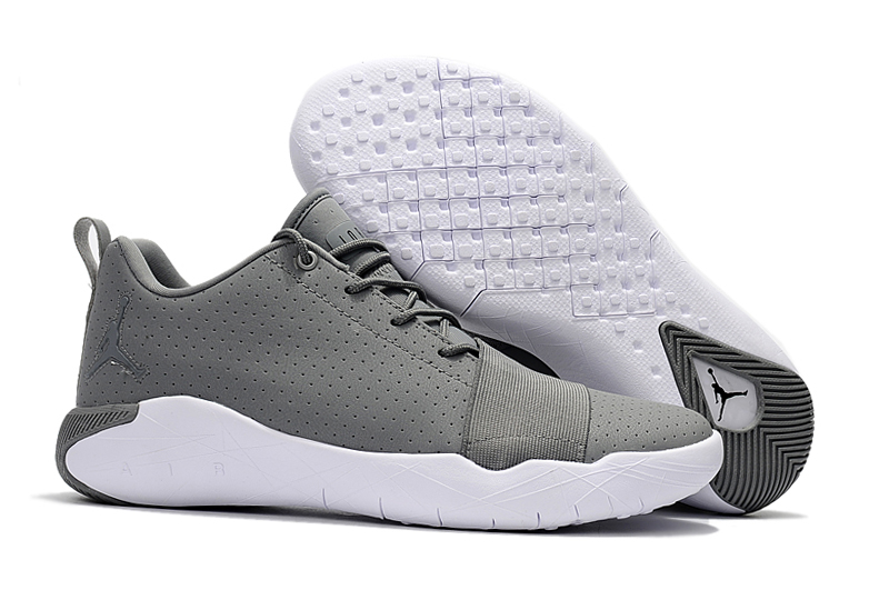 Jordans Breakthrough Version Grey White Shoes - Click Image to Close