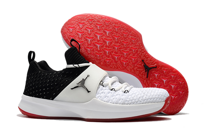 Jordans Trainer 2 White Black Red Shoes - Click Image to Close