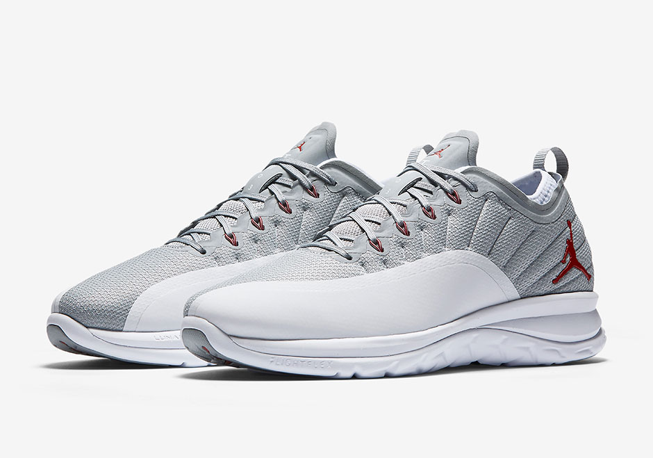 Jordans Trainer Prime Grey White Shoes - Click Image to Close