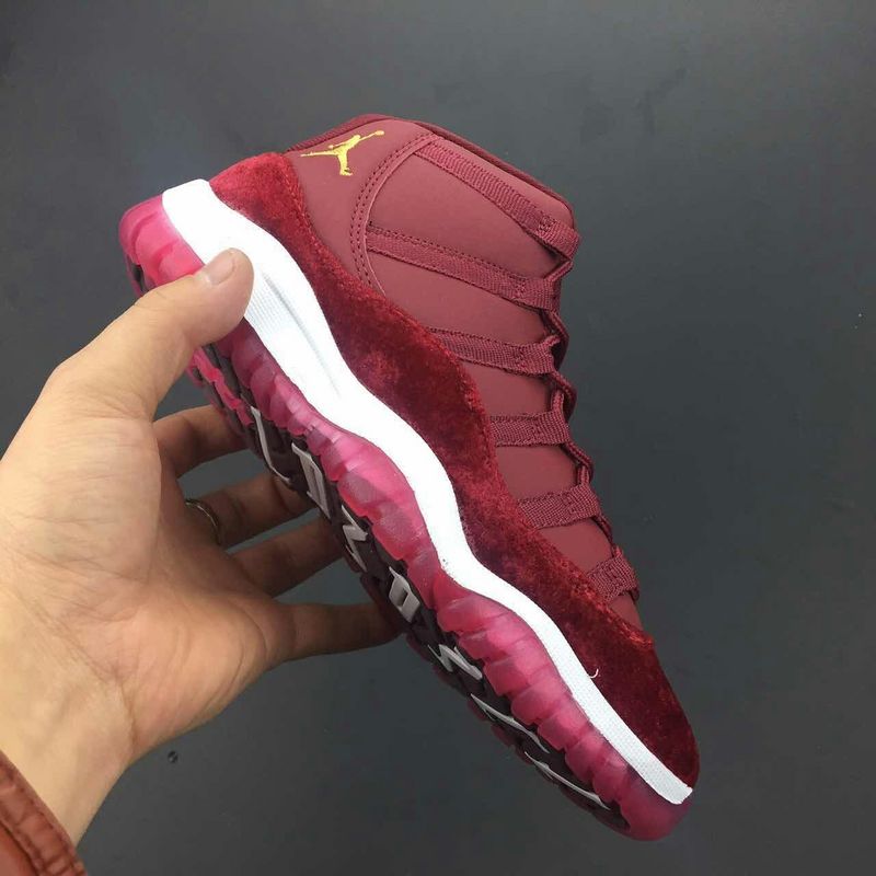 Kids 2017 Jordan 11 Velvet Shoes - Click Image to Close