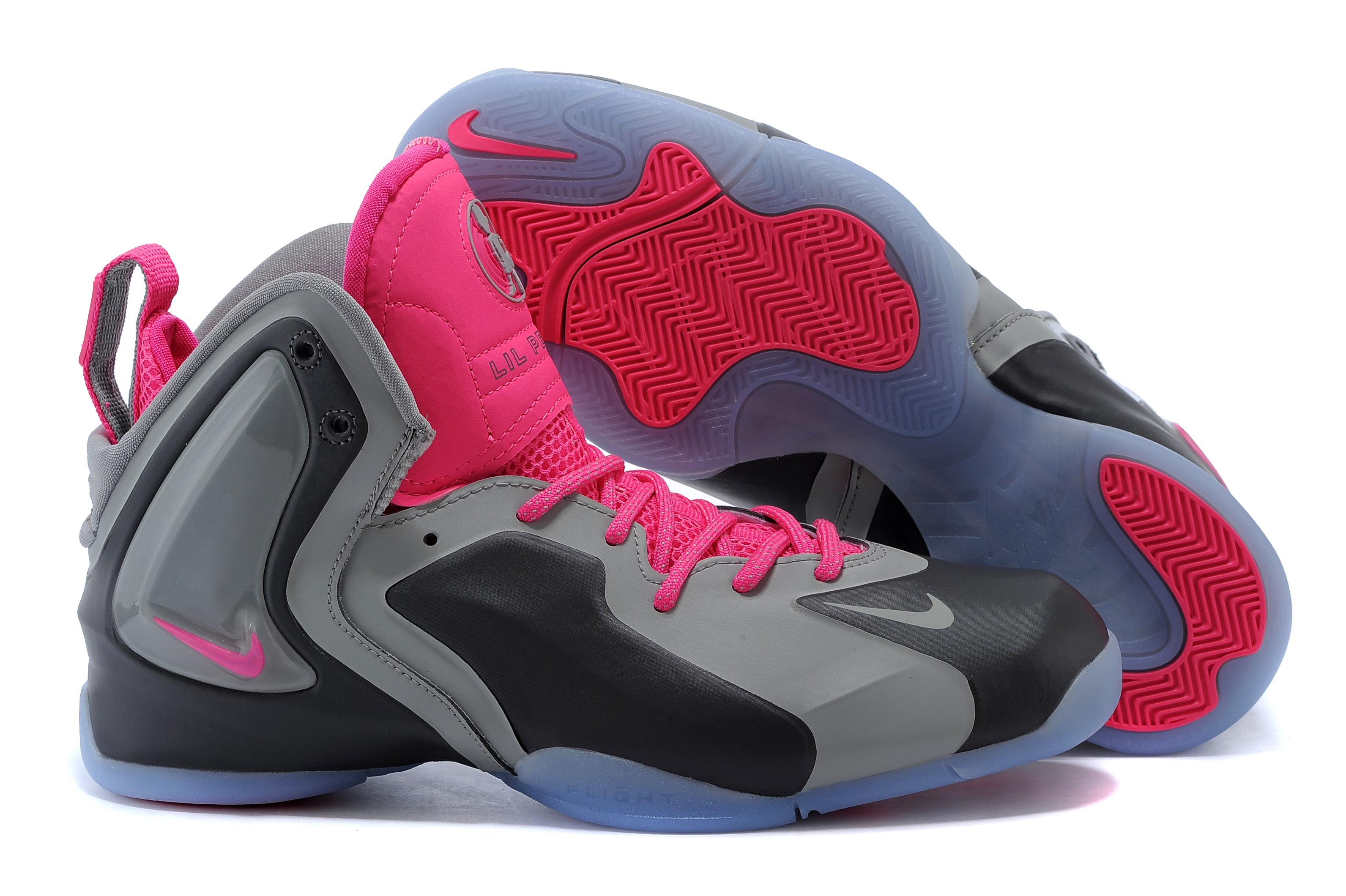 Kids Air Jordan 7 Pink Black Grey Shoes