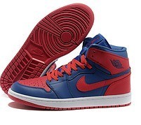 New Air Jordan 1 Retro Red Blue White - Click Image to Close