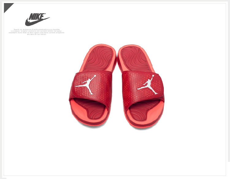 2016 Air Jordan Hydro 5 Slide Sandals All Red