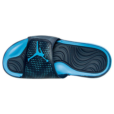 2016 Air Jordan Hydro 5 Slide Sandals Roayl Blue - Click Image to Close