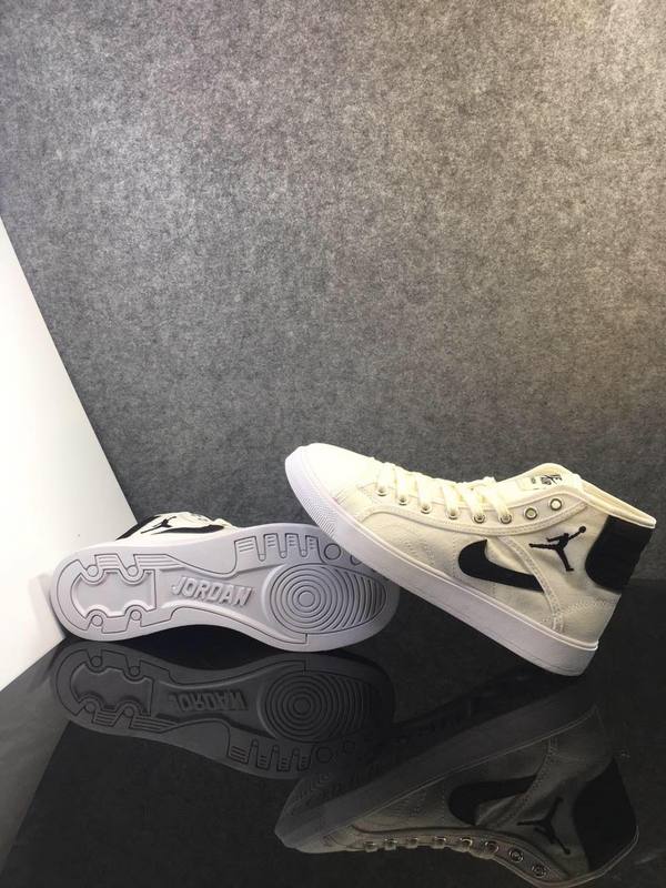 2016 Jordan 1 Black White Shoes
