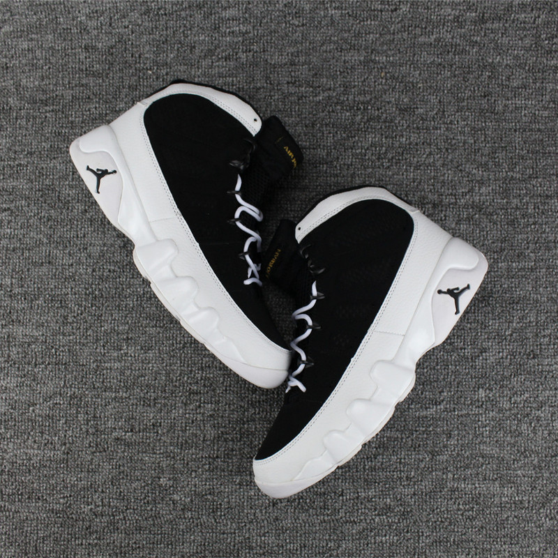 2017 Air Jordan 9 Black White Shoes