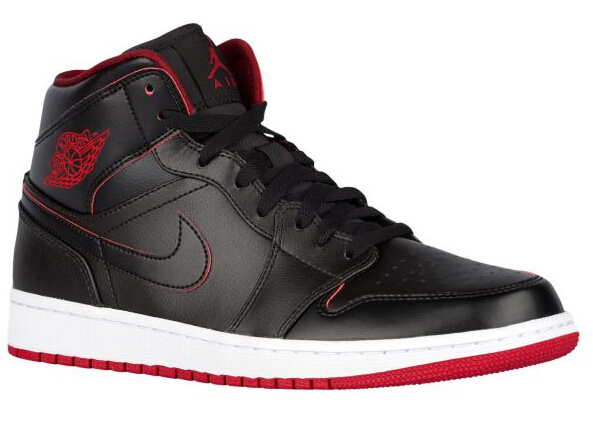 2016 Jordan 1 Black Red Wite Retro Shoes