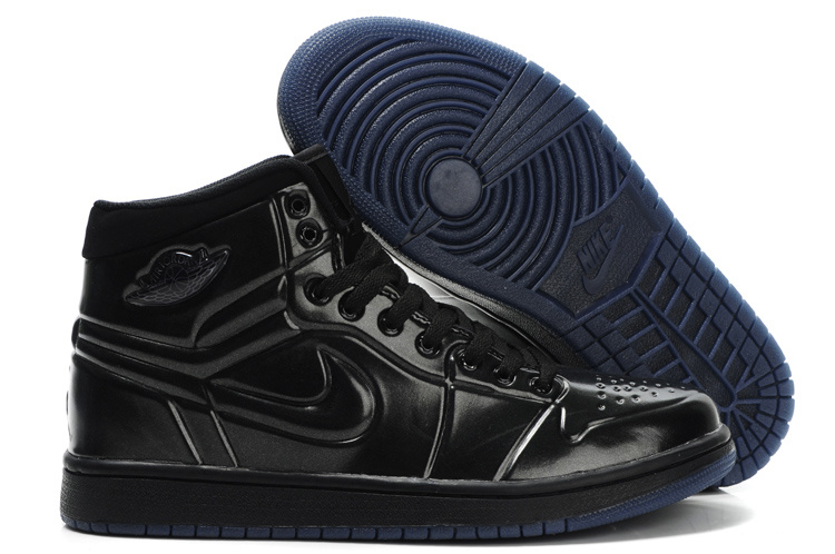 New Air Jordan 1 High Heel Shoes Black