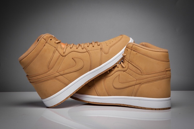 2017 Jordan 1 Wheat White Shoes - Click Image to Close