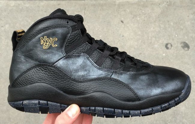 2016 Air Jordan 10 NYC All Black