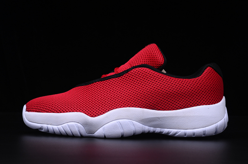 2015 Jordan 11 Future Red Black White Shoes