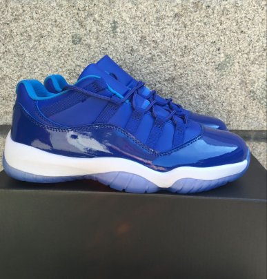 2016 Jordan 11 Low Royal Blue Shoes - Click Image to Close