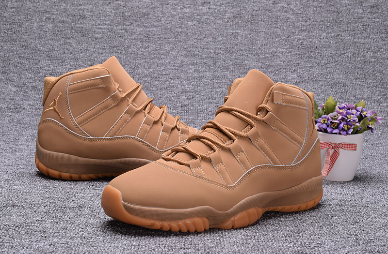 2017 Jordan 11 Retro Wheat Yellow - Click Image to Close