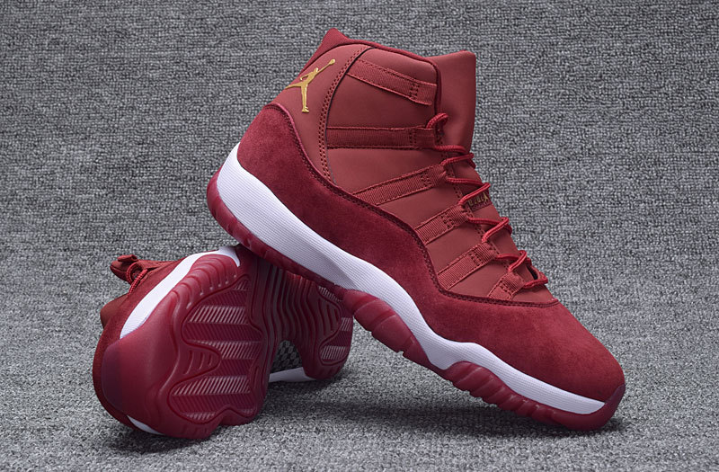 red velvet jordan retro 11