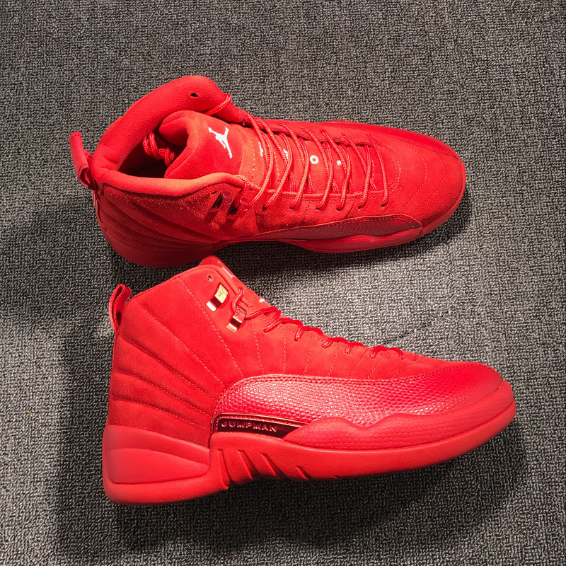 2016 Jordan 12 Christmas Red Shoes - Click Image to Close