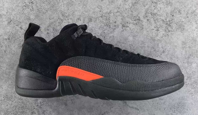 2016 Jordan 12 Low Max Orange Shoes