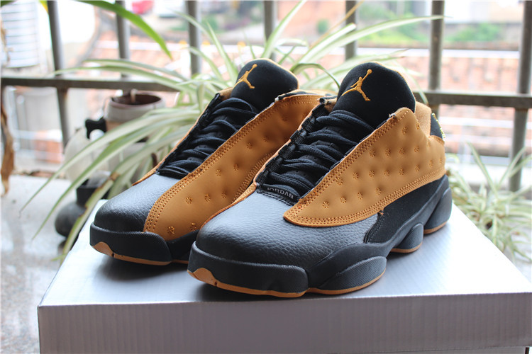 2017 Jordan 13 Low Chutney Yellow Black Shoes - Click Image to Close