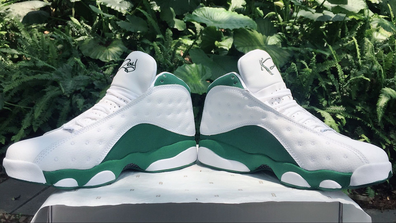 2017 Jordan 13 Ray Allen White Green