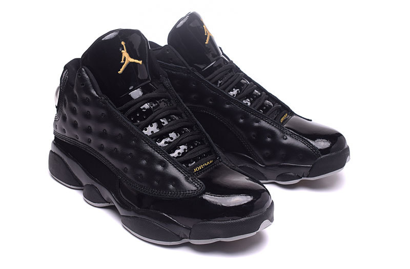 2017 Jordan 13 Retro Leonard All Black Shoes - Click Image to Close