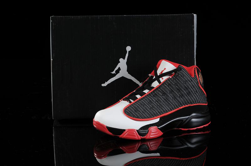 New Air Jordan 13 White Black Red For Kids