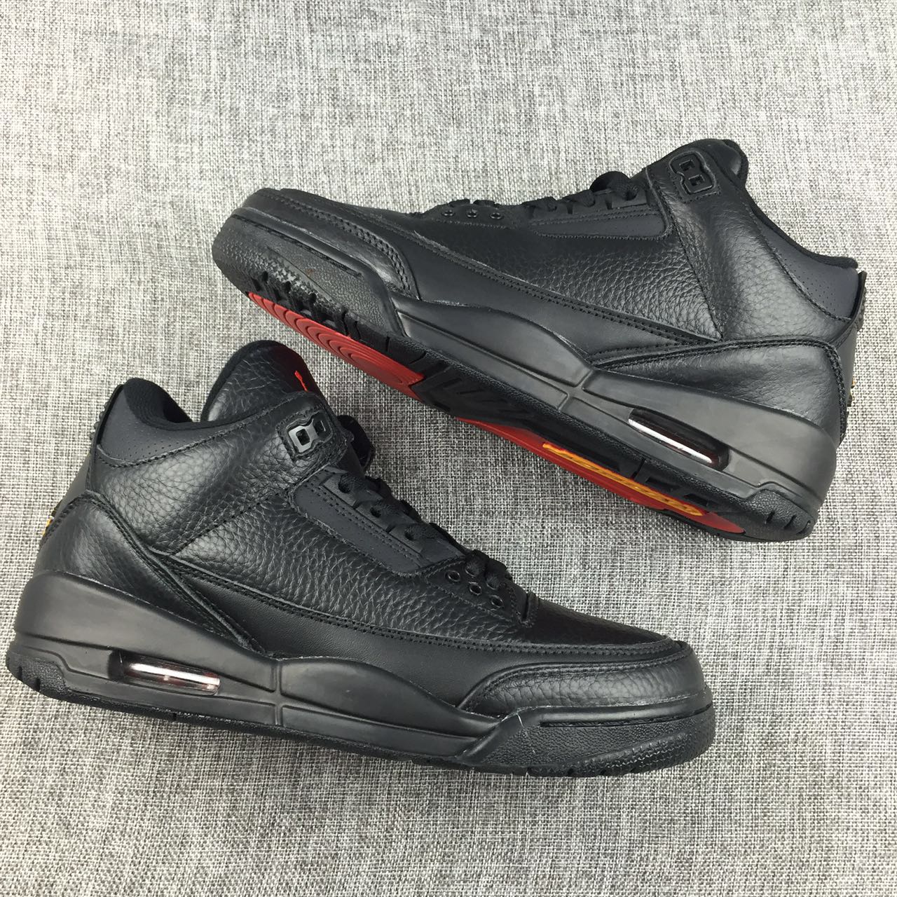 Latest Jordan 3 OVO Black Red Shoes - Click Image to Close