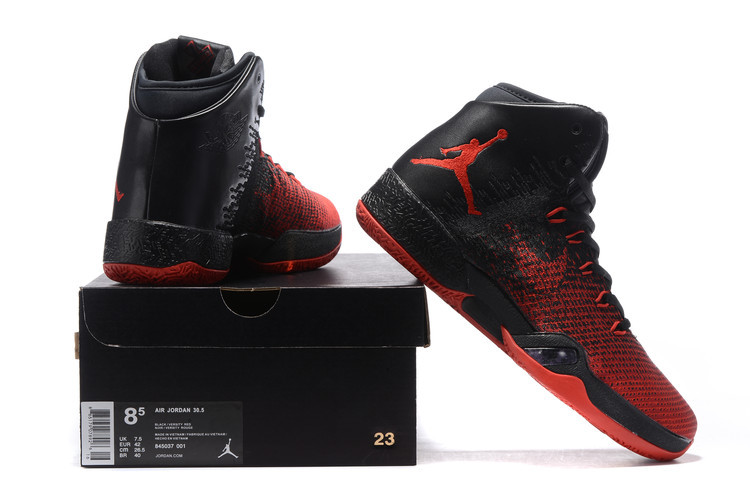 2016 Jordan 30.5 Red Black Shoes