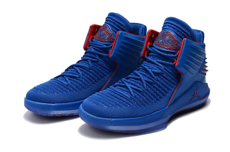 New Jordan 32 Blue Red Shoes