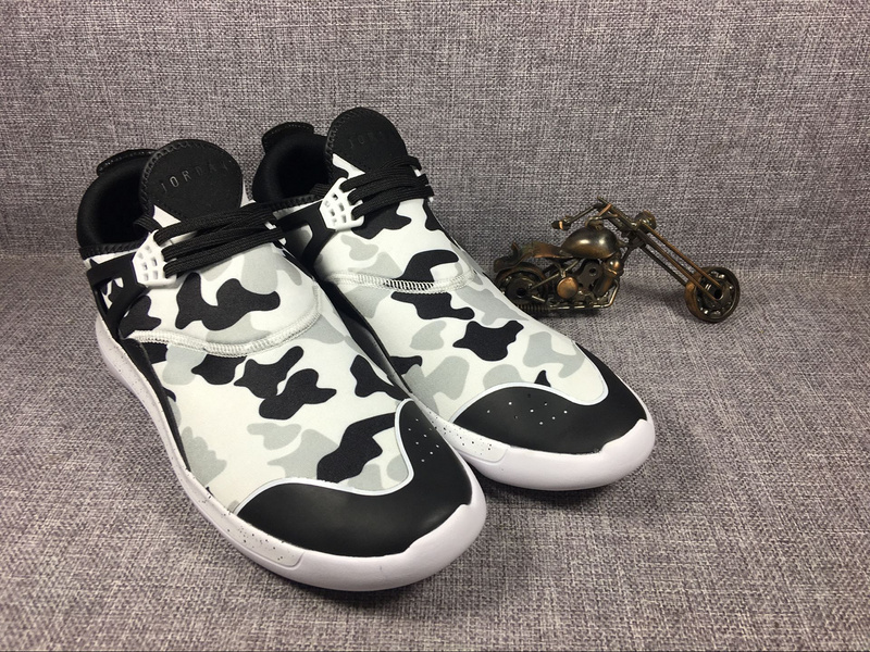 2017 Jordan 4 Camouflage Black Running Shoes