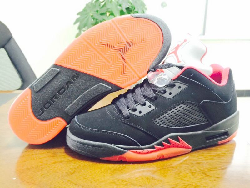 2015 Air Jordan 5 Low Dunk From Above Black Shoes - Click Image to Close