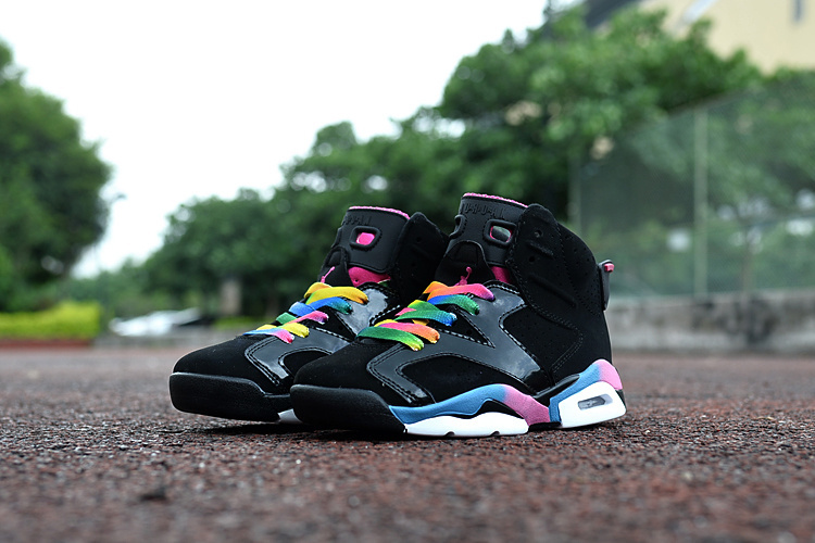 colorful jordans for kids