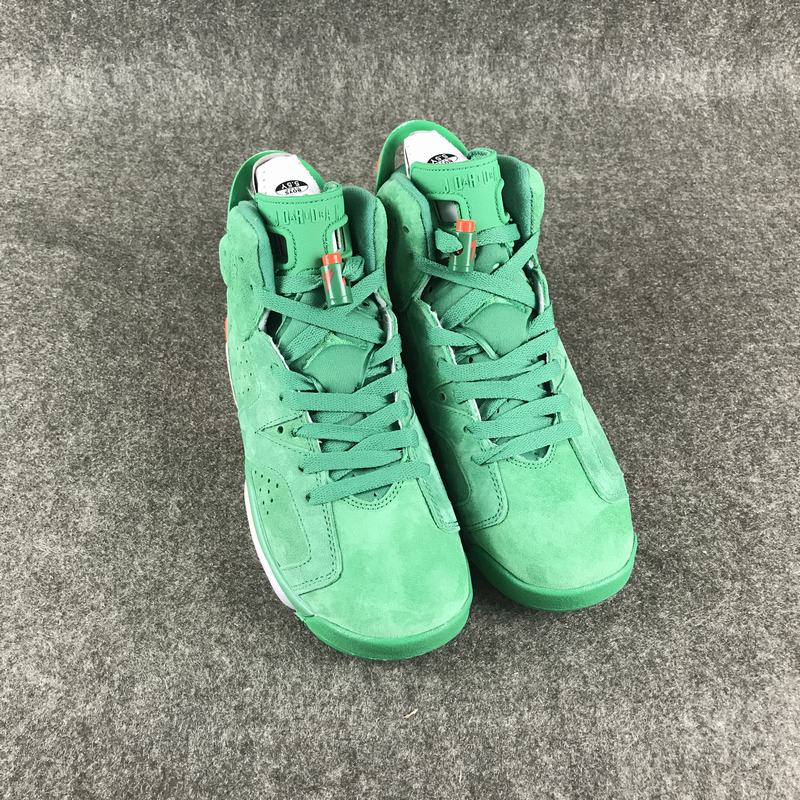 2017 Jordan 6 Retro Gatorade Green Red - Click Image to Close