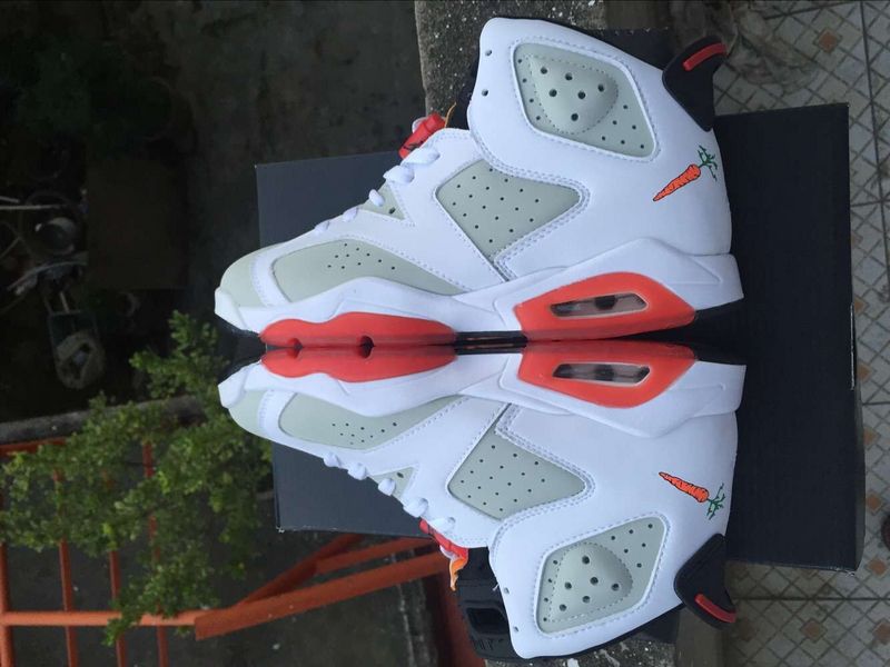 2016 Jordan 6 Hare White Grey Red - Click Image to Close