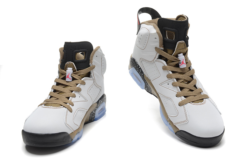 2015 New Grey Gold Black Air Jordan 6 Retro