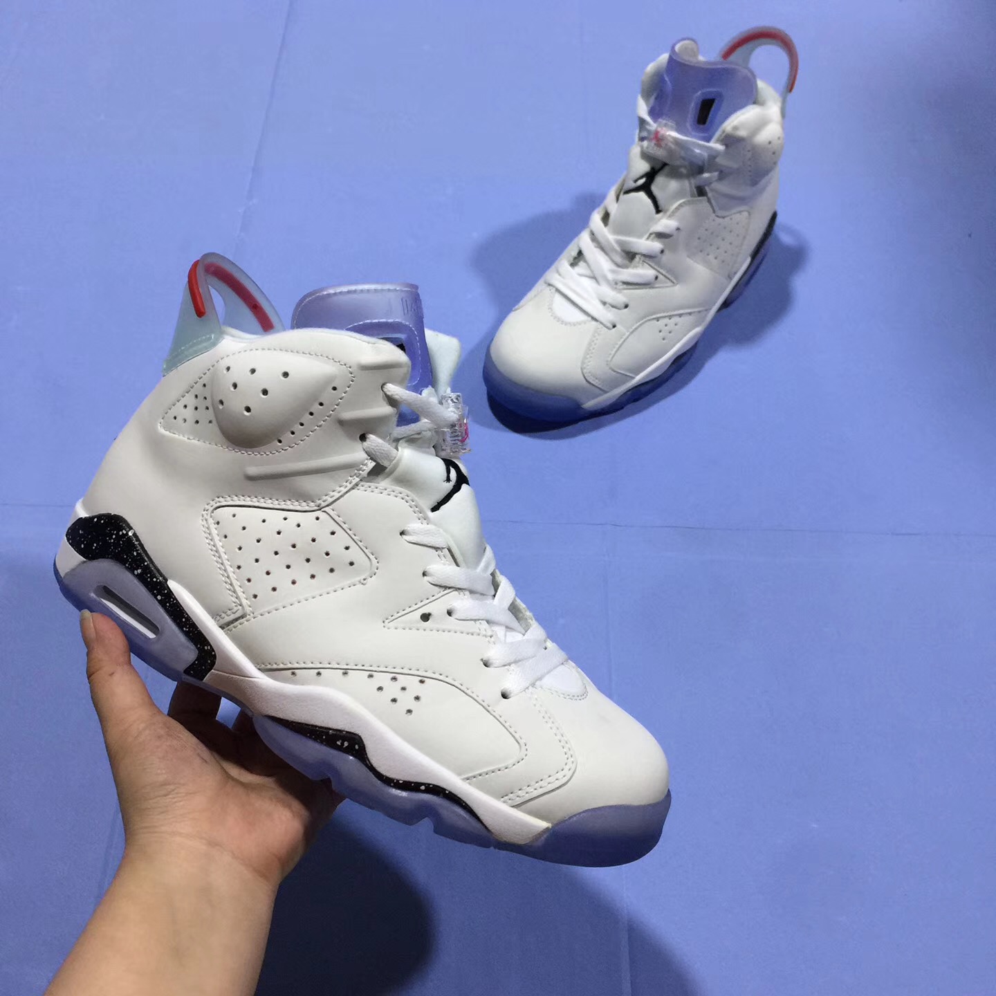 2018 Jordan 6 White Cement Shoes - Click Image to Close