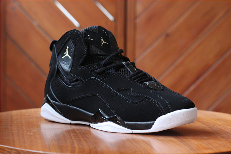 2017 Jordan 7.5 All Black Shoes