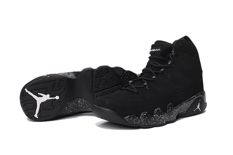 2016 Air Jordan 9 All Black Shoes