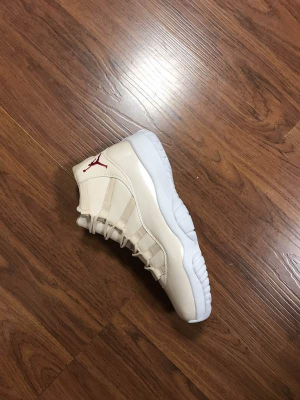 2017 Air Jordan Beach 11 Beige Shoes